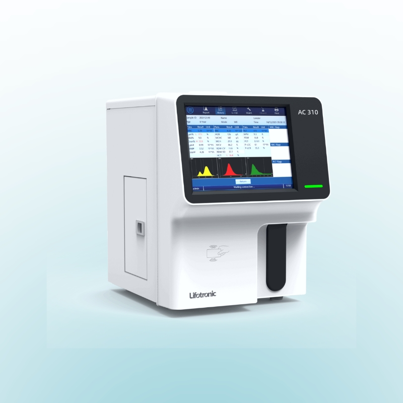 Auto 3-Part Hematology Analyzer (Model: AC-310, Lifotronic)